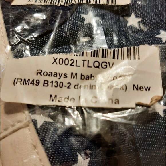 New Infant Size 2 Blue White Star Boots Booties Ankle Boots Faux Fur Lin… - Picture 6 of 8